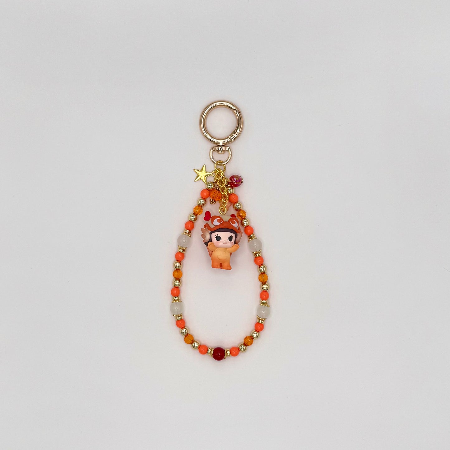 Mama Fufu Pop Bean Beaded Phone Charm Wristlet